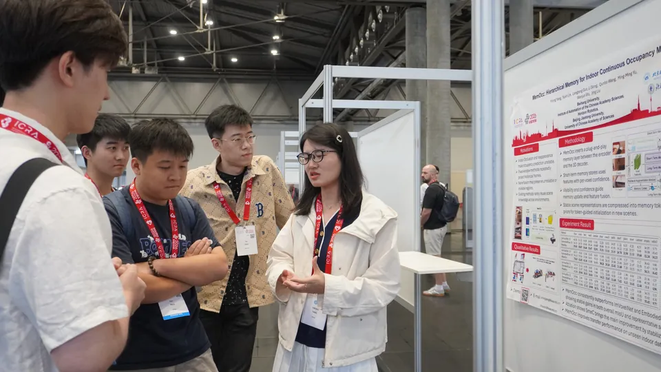 ICRA 2026 海报展示与现场讨论